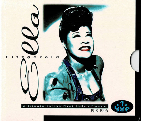 Ella Fitzgerald : A Tribute To The First Lady Of Song 1918-1996 (Box + 4xCD, Comp)