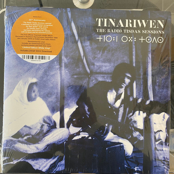 Tinariwen : The Radio Tisdas Sessions (2xLP, Album, Ltd, RE, RM, Whi)