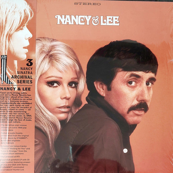 Nancy Sinatra & Lee Hazlewood : Nancy & Lee (LP, Album, RE, RM)