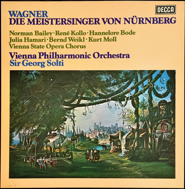 Richard Wagner : Georg Solti, Wiener Philharmoniker : Die Meistersinger von Nürnberg (5xLP + Box)