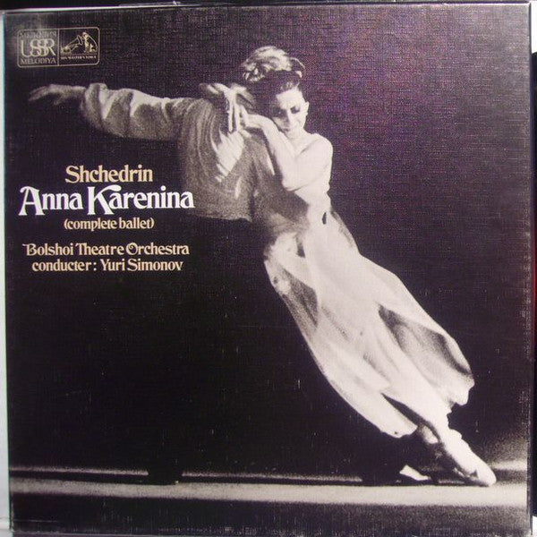 Родион Щедрин, Bolshoi Theatre Orchestra Conducter: Yuri Simonov : Anna Karenina (Complete Ballet) (Box + 2xLP)