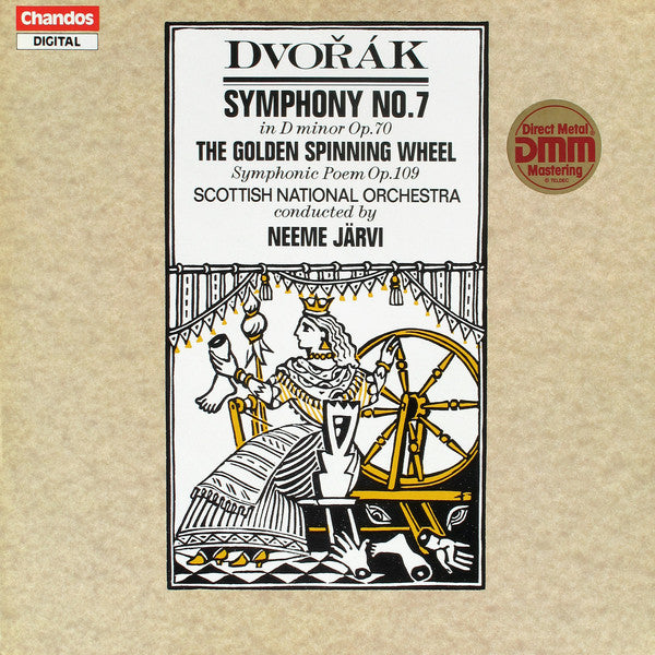 Antonín Dvořák, Royal Scottish National Orchestra Conducted By Neeme Järvi : Symphony No. 7 / The Golden Spinning Wheel (LP)
