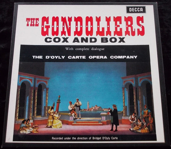 D'Oyly Carte Opera Company : The Gondoliers / Cox And Box (3xLP + Box)