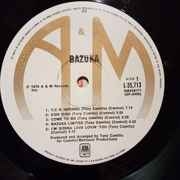 Bazuka* : Bazuka (LP, Album)