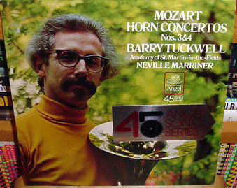 Mozart*, Tuckwell* & Marriner*, Academy Of St. Martin-In-The-Fields* : Horn Concertos (12", Album)