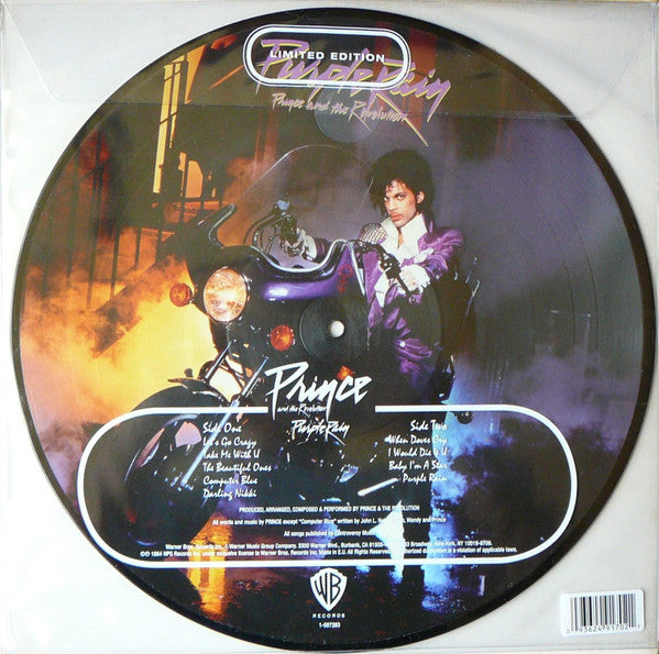 Prince And The Revolution : Purple Rain (LP, Album, Ltd, Pic, RE)