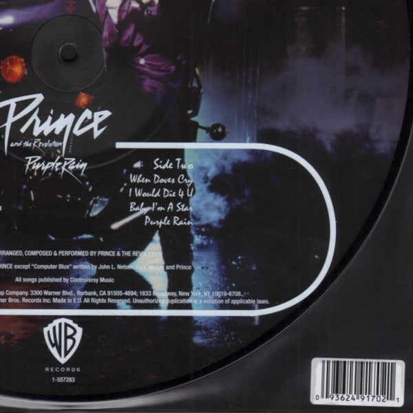 Prince And The Revolution : Purple Rain (LP, Album, Ltd, Pic, RE)