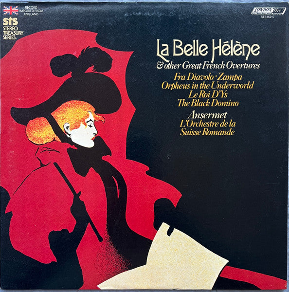 Ansermet*, L'Orchestre De La Suisse Romande : La Belle Helene & other Great French Overtures (LP, Album, RE)