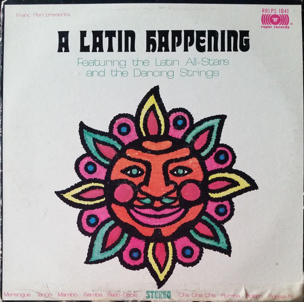 Franc Peri presents The Latin All Stars ,and The Dancing Strings : A Latin Happening (LP, Album)