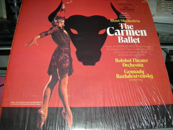 Bizet* - Shchedrin* - Rozhdestvensky*, Strings* &  Percussion Of The Bolshoi Theatre Orchestra : The Carmen Ballet (LP)