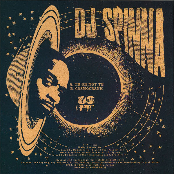 DJ Spinna : TB Or Not TB (12")