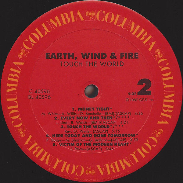 Earth, Wind & Fire : Touch The World (LP, Album)