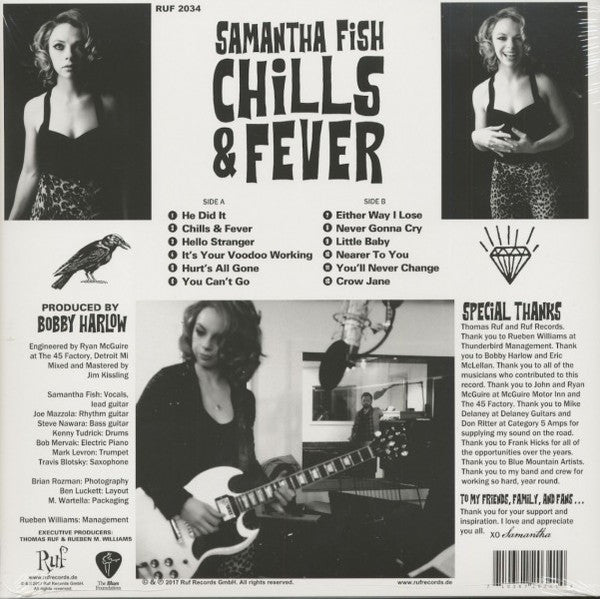 Samantha Fish : Chills & Fever (LP, Album, M/Print, 180)