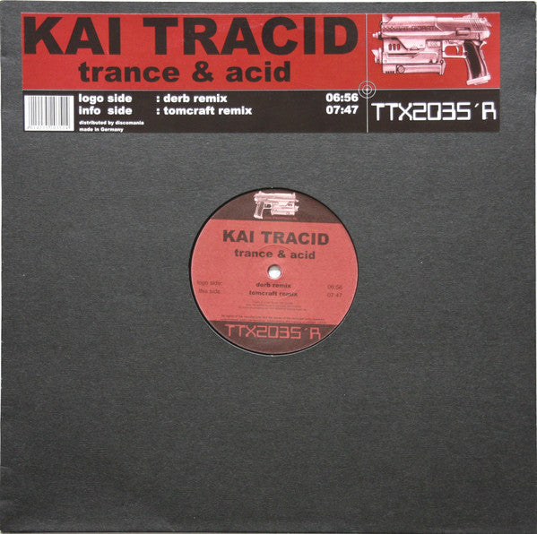 Kai Tracid : Trance & Acid (12")