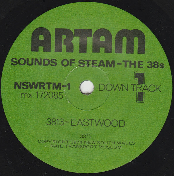 No Artist : Sounds Of Steam The 38s (7", EP)