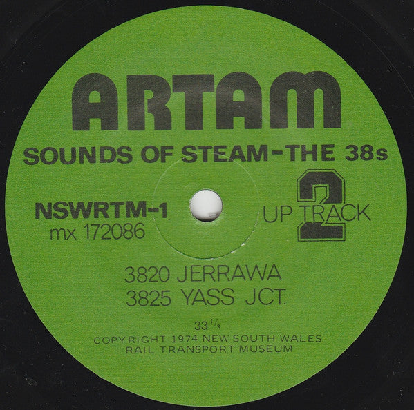 No Artist : Sounds Of Steam The 38s (7", EP)