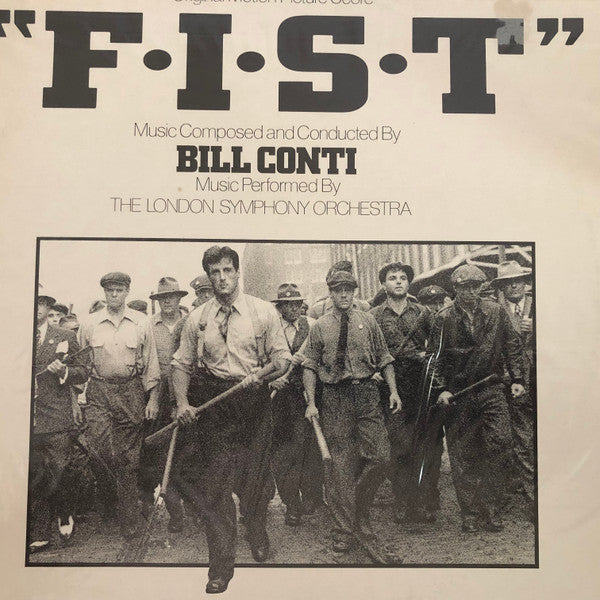 Bill Conti : F.I.S.T. (Original Motion Picture Soundtrack) (LP, Promo)