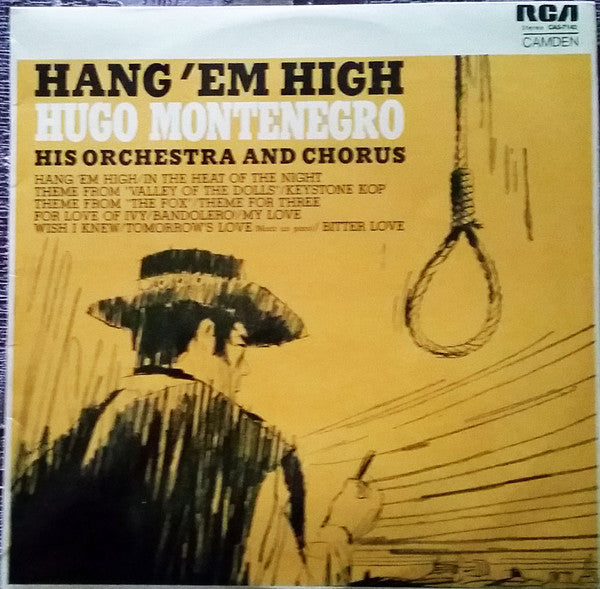 Hugo Montenegro And His Orchestra And Chorus* : Hang 'Em High (LP, RE)