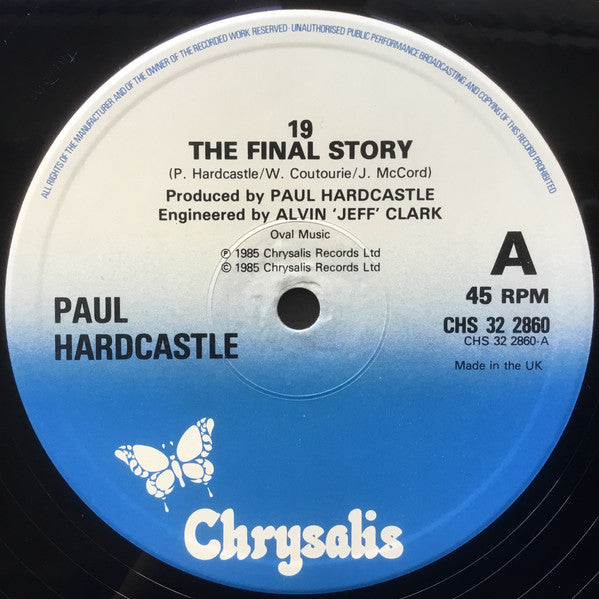 Paul Hardcastle : 19 (The Final Story) (12", Single)