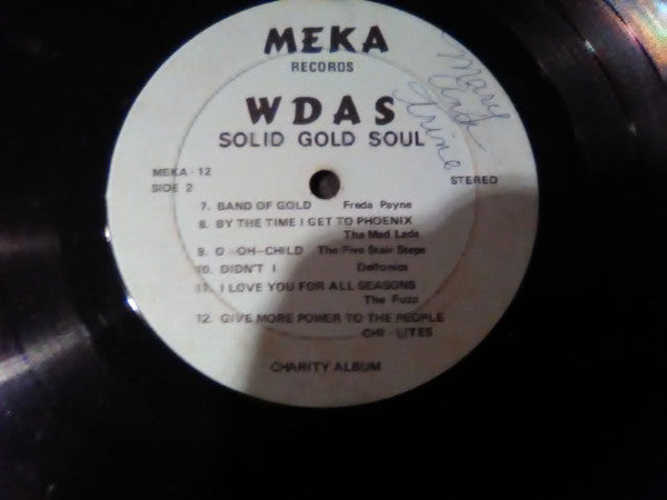 Various : WDAS Solid Gold Soul (LP)