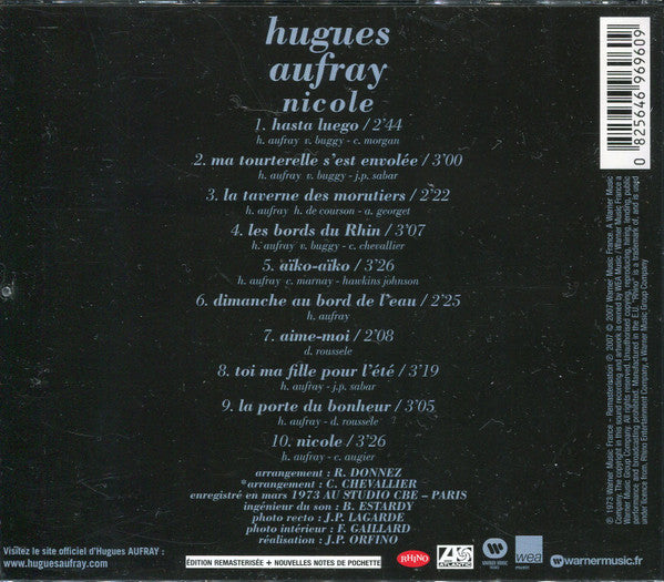 Hugues Aufray : Nicole (CD, Album, RE, RM)