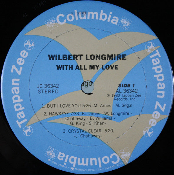 Wilbert Longmire : With All My Love (LP, Album, Gat)