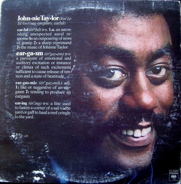 Johnnie Taylor : Eargasm (LP, Album, Ter)