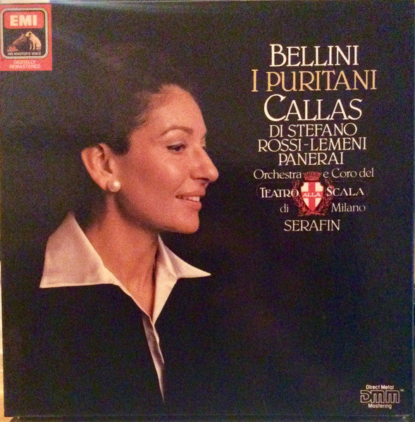 Bellini* - Callas*, Di Stefano*, Rossi-Lemeni*, Panerai*, Orchestra* E Coro Del Teatro Alla Scala di Milano*, Serafin* : I Puritani (Opera In Three Acts) (2xLP, Mono, RE, RM, DMM + Box)