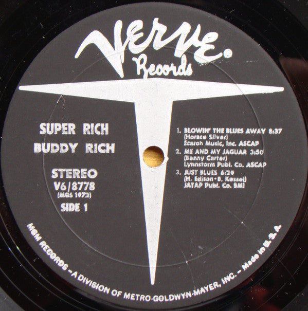 Buddy Rich : Super Rich (LP, Album, Comp)
