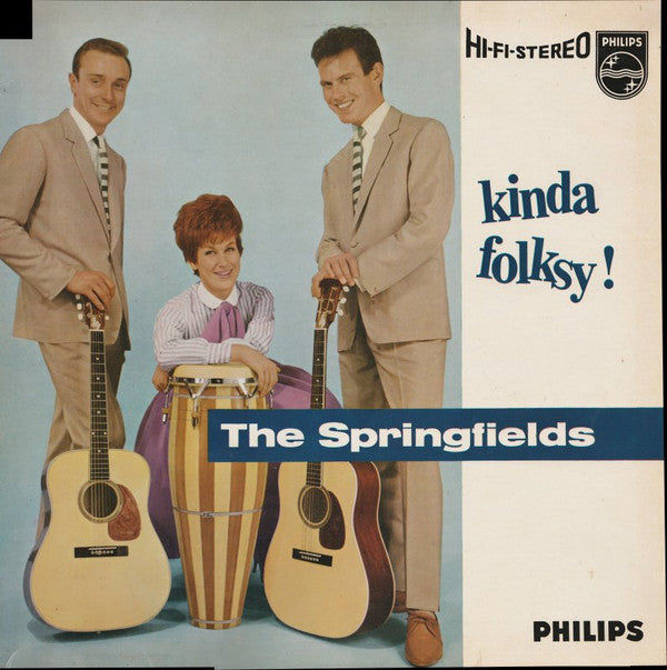 The Springfields : Kinda Folksy (LP, Album)