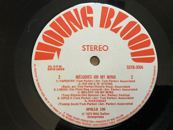 Apollo 100 : Melodies On My Mind (LP, Comp)