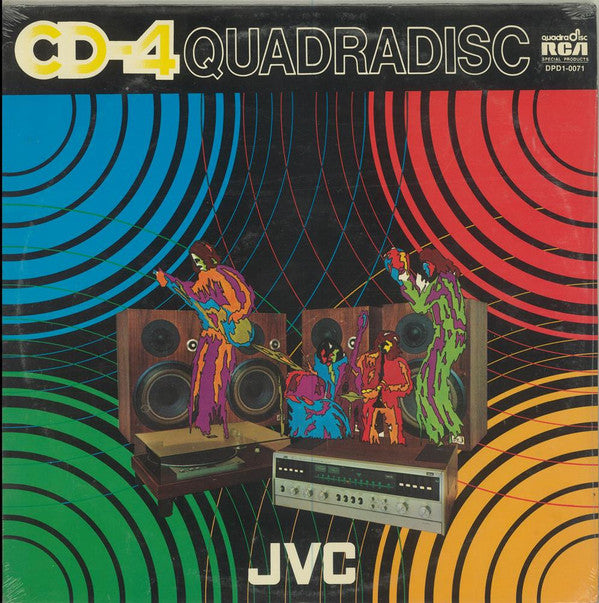 Various : CD-4 Quadradisc JVC Presents The Spectacular Sounds Of CD-4 (LP, Quad, Smplr)