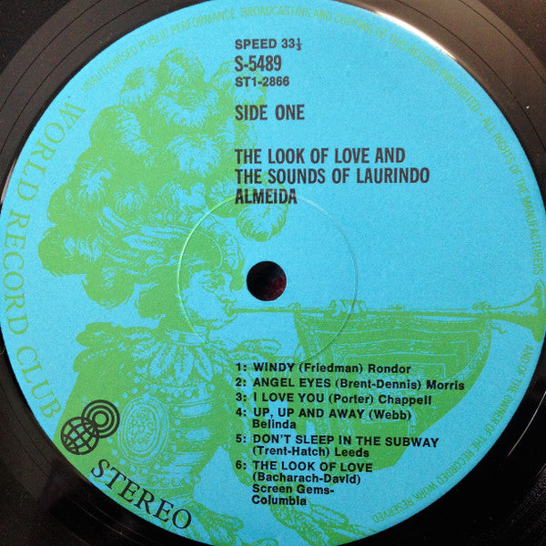 Laurindo Almeida : The Look Of Love (LP, Album, Club)