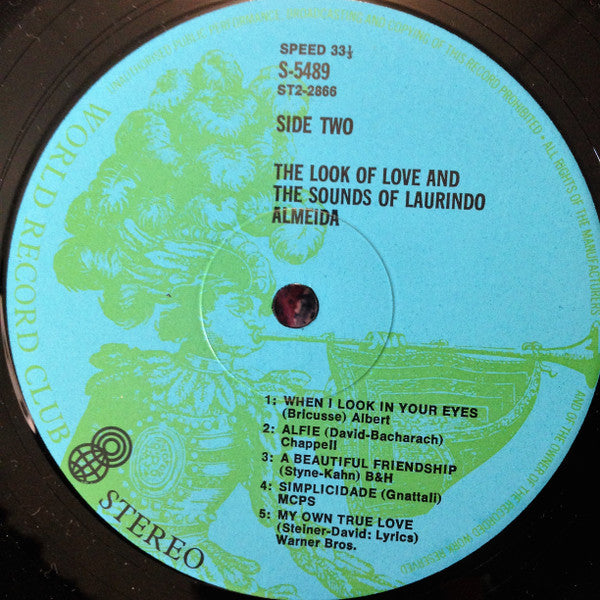 Laurindo Almeida : The Look Of Love (LP, Album, Club)