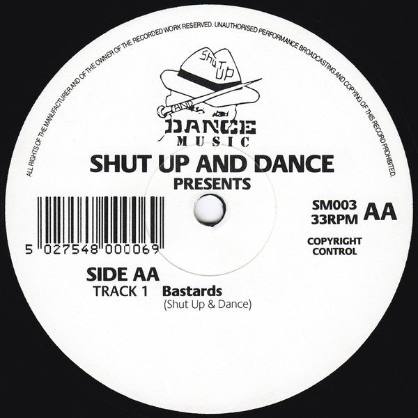 Shut Up And Dance* : Coca Cola (Remix) / Bastards (12", S/Sided)