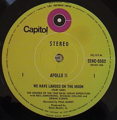 Apollo 11 (2) : We Have Landed On The Moon (LP)