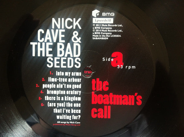 Nick Cave & The Bad Seeds : The Boatman's Call (LP, Album, RE, 180)