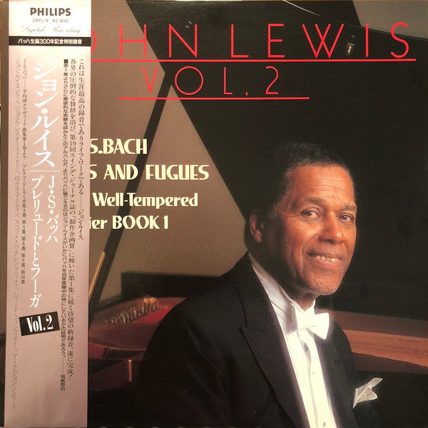 John Lewis (2) : J.S.Bach. Preludes and Fugues from The Well Tempered Clavier Book 1, Vol. 2 (LP)