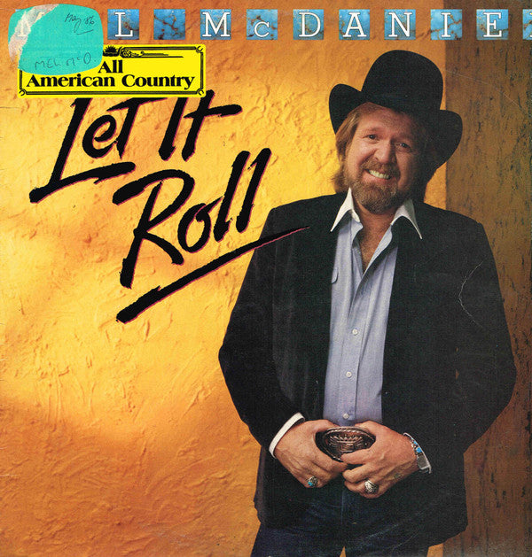 Mel McDaniel : Let It Roll (LP, Album)