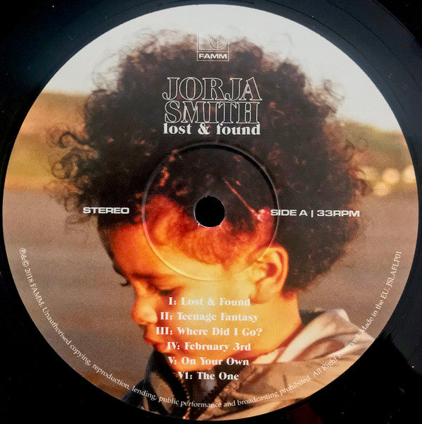 Jorja Smith : Lost & Found (LP, Album, 180)