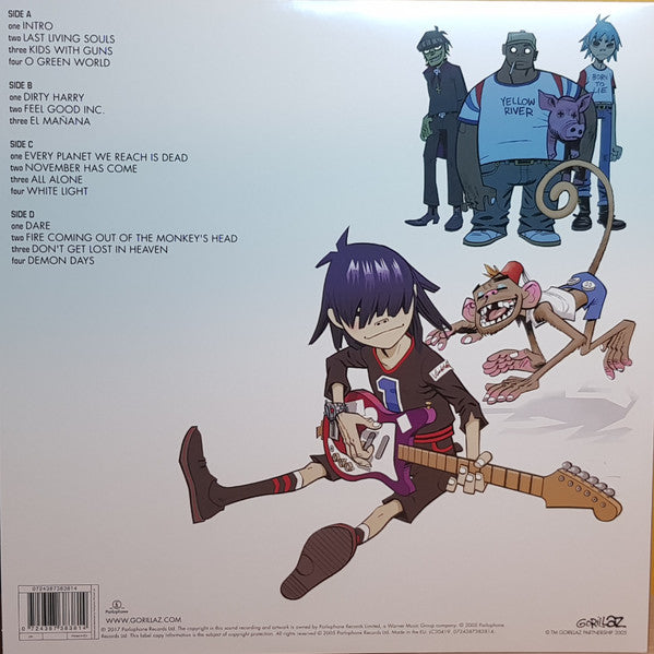 Gorillaz : Demon Days (2xLP, Album, RE, RP)