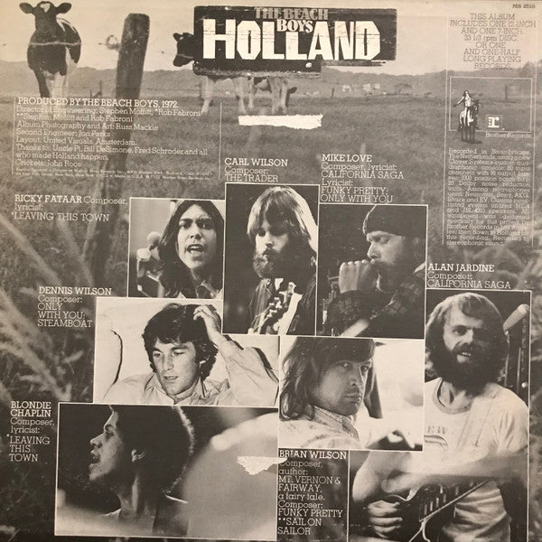 The Beach Boys : Holland (LP, Album)