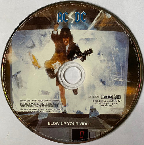 AC/DC : Blow Up Your Video (CD, Album, Enh, RE, RM)