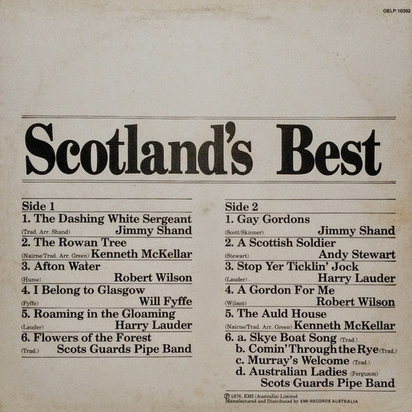 Various : Scotland's Best (LP, Album)