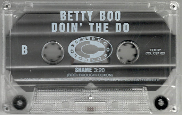 Betty Boo : Doin' The Do (Cass, Single)