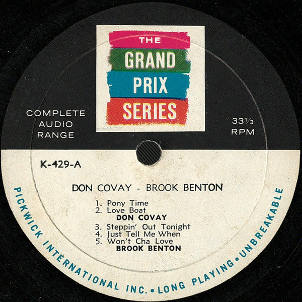 Don Covay, Brook Benton : Don Covay & Brook Benton (LP)