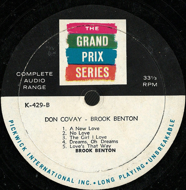Don Covay, Brook Benton : Don Covay & Brook Benton (LP)
