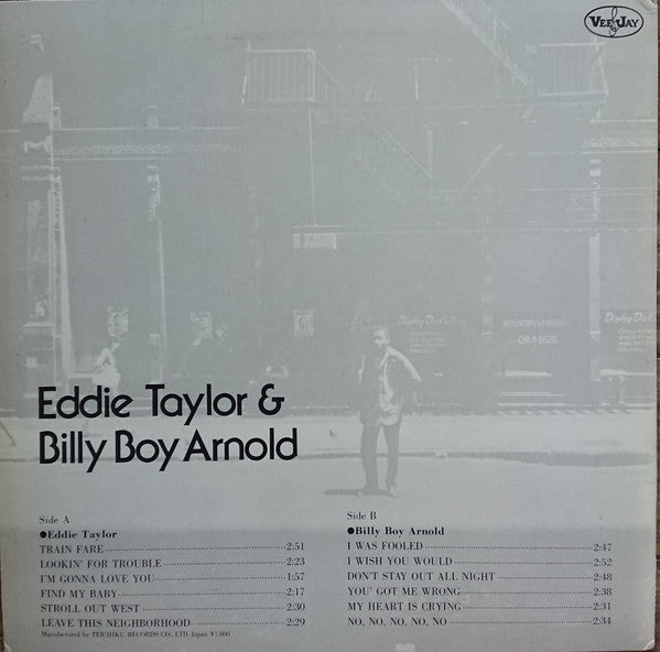 Eddie Taylor (2) &  Billy Boy Arnold : Eddie Taylor & Billy Boy Arnold (LP, Comp, Mono)