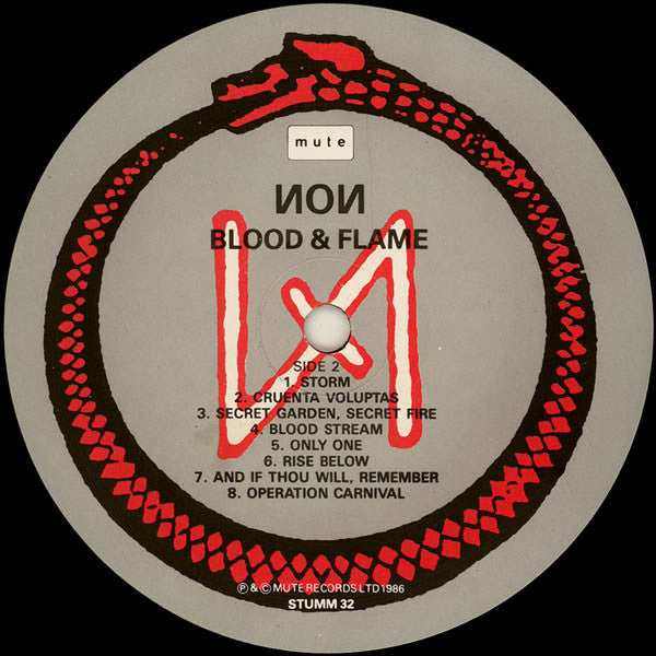 NON : Blood & Flame (LP, Album)