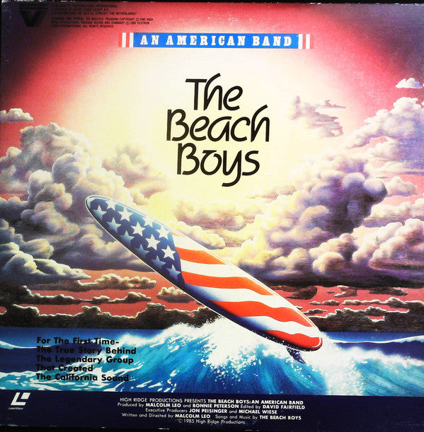 The Beach Boys : An American Band (Laserdisc, 12", NTSC)